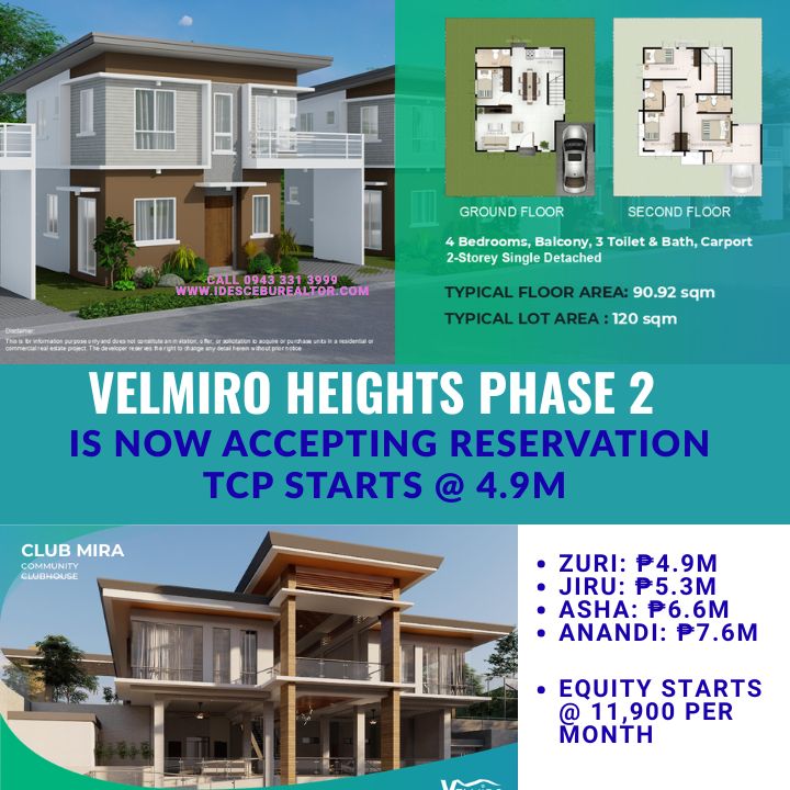 Velmiro Heights Consolacion: Modern Hillside Living in Northern Cebu from&nbsp;4.9M