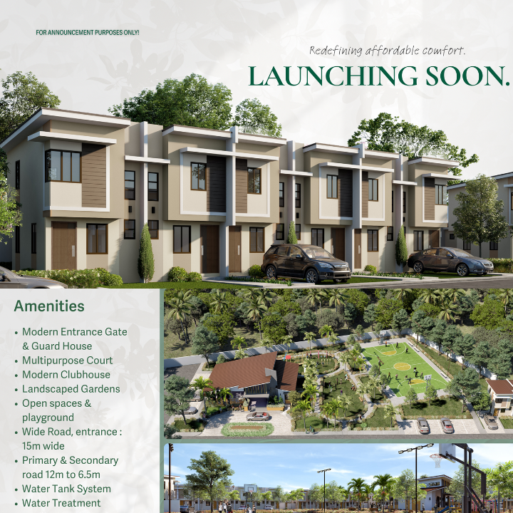 Pueblo de Oro Townhomes Carcar: Affordable Living in South Cebu from 2.4M